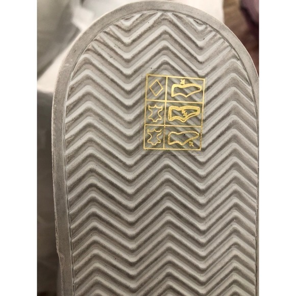 RE/DONE 90s Skate Sneakers Leather Suede Low Top Lace Up Shoes White NWB 37 - Picture 7 of 9